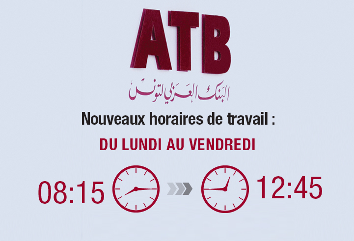 Nouvel horaire de travail