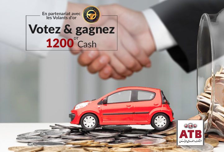 Jouez et gagnez avec ATB&Tunisieauto.tn