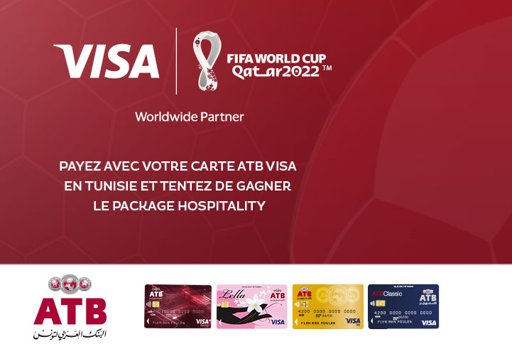 Vivez la Coupe du Monde 2022 avec ATB et VISA ! 
