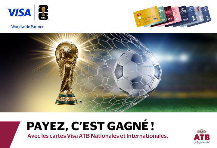 Vivez la passion de la Coupe du Monde FIFA 2026 avec l'ATB et Visa !